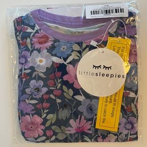 Little Sleepies Dusk Blooms 2 piece long sleeve pajamas